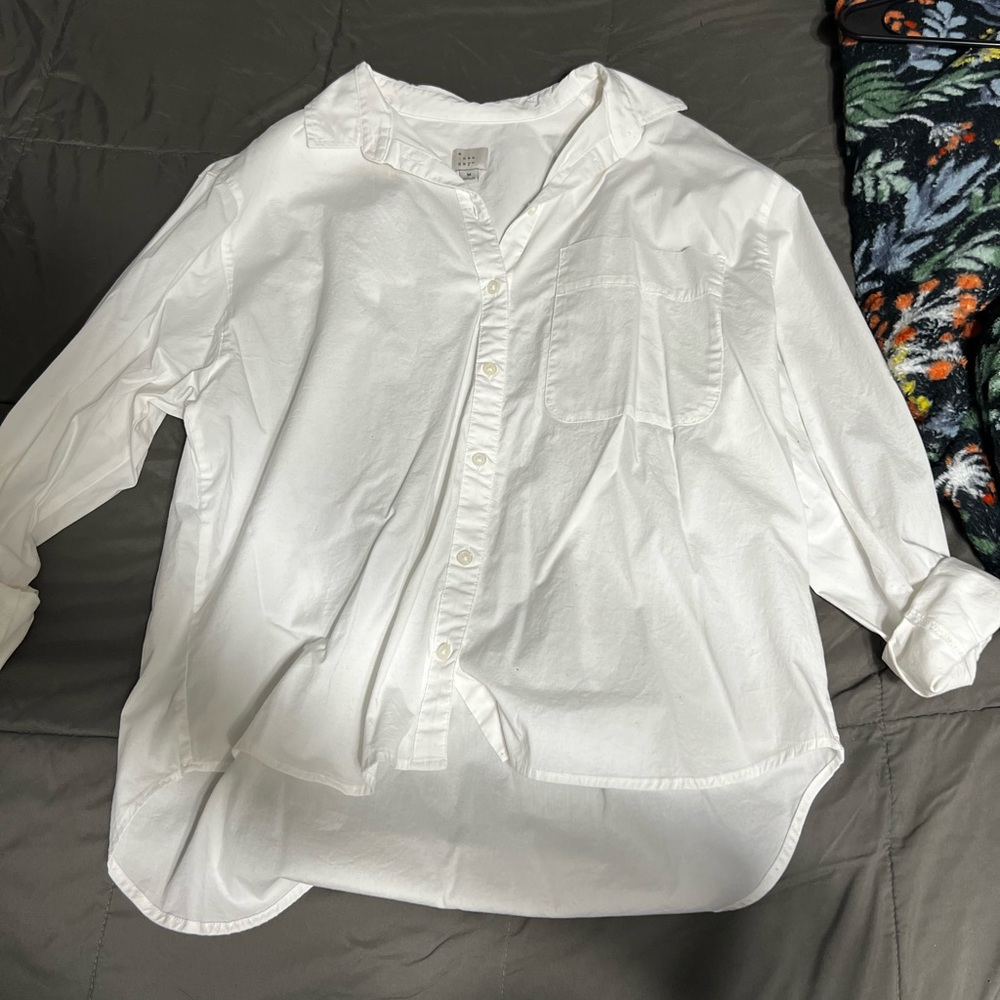 White Button Down